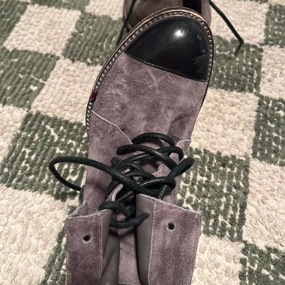 Reed Krakoff Cap Toe Suede Boots - Picture 6 of 8